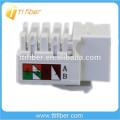 90 Degree Dual IDC Cat6 RJ45 Female Jack